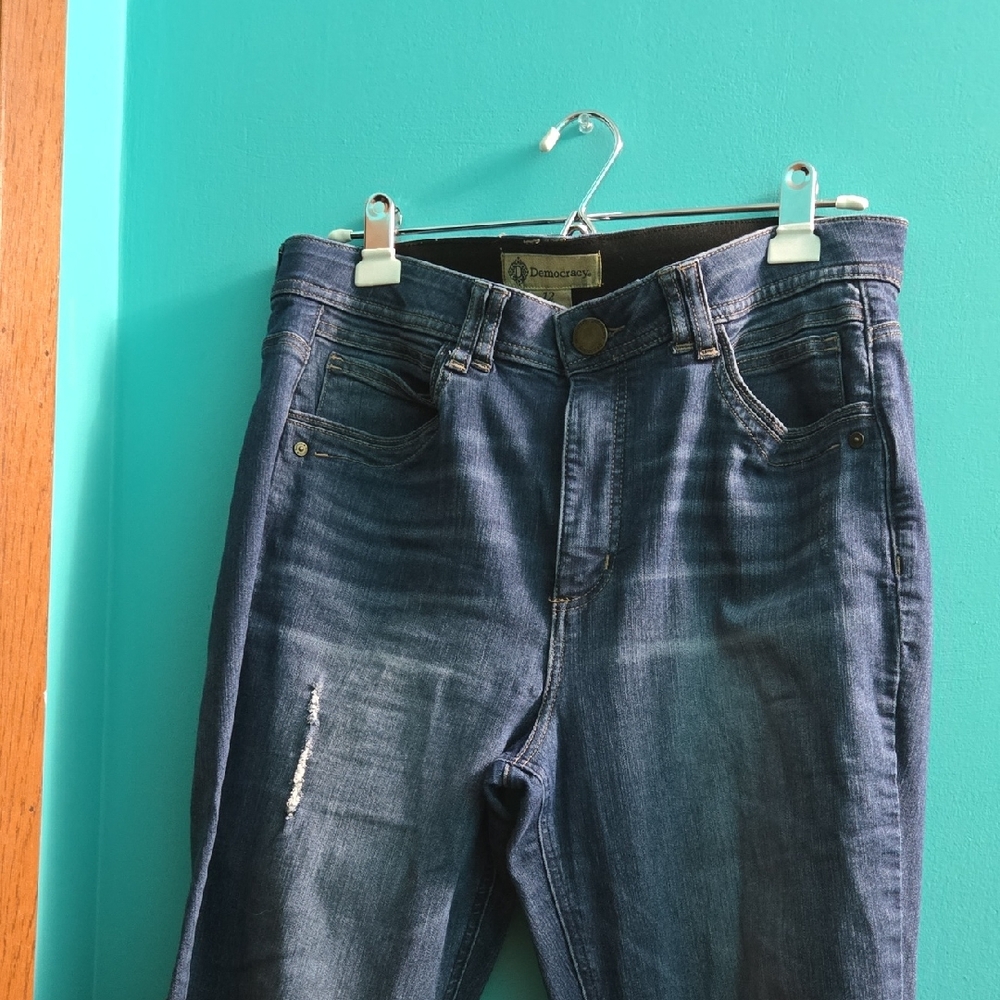 Democracy Women's Blue Skinny Jeans